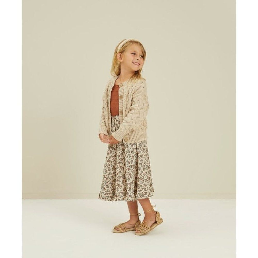 NWT! Rylee + Cru Oatmeal Seaport Cardigan, Size 12-18M